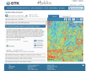 Hakku Spatial Data Products service